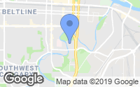 Map of Cranston, AB