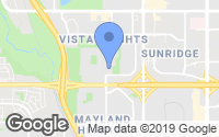 Map of Cranston, AB