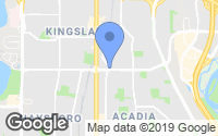 Map of Cranston, AB