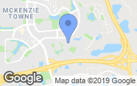 Map of Cranston, AB