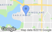 Map of Cranston, AB