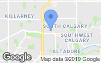 Map of Cranston, AB