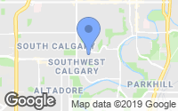 Map of Cranston, AB