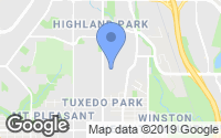 Map of Cranston, AB