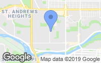 Map of Cranston, AB