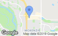 Map of Cranston, AB