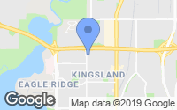 Map of Cranston, AB