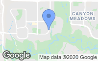 Map of Cranston, AB