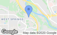 Map of Cranston, AB