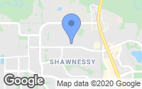 Map of Cranston, AB
