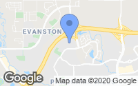 Map of Cranston, AB
