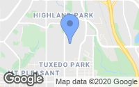 Map of Cranston, AB