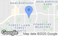 Map of Cranston, AB