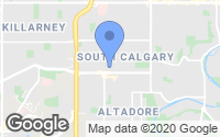 Map of Cranston, AB